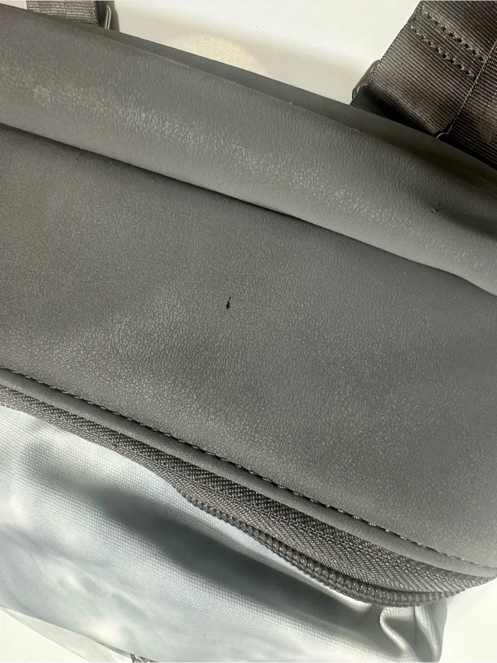 Gray Tie-Dye Pivot Petunia Picklebottom Diaper bag